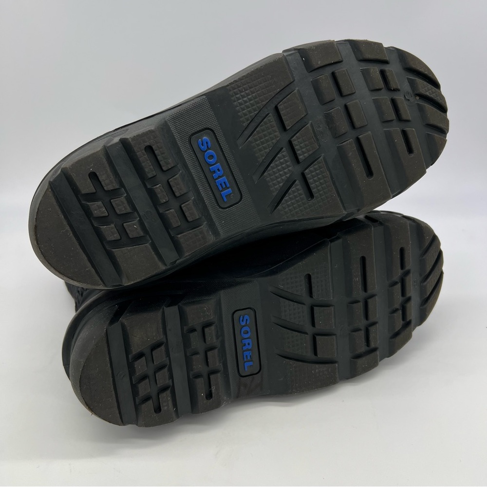 Sorel Flurry NY1810-010 Insulated Lined Black/Blue Snow Winter Boots Size 6 - Picture 12 of 16